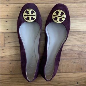 Tory Burch Velvet Benton Flat